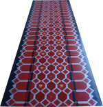 Load image into Gallery viewer, A full image of Honeycomb Floorcloth #3.