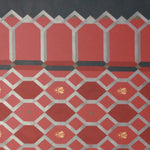 Load image into Gallery viewer, Honeycomb Floorcloth Series Image.