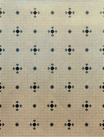 Load image into Gallery viewer, This floorcloth is based on an original linoleum pattern.