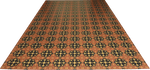 Load image into Gallery viewer, The full image of Hay House Floorcloth #2.