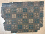 Load image into Gallery viewer, This is the linoleum scrap from which this floorcloth pattern was derived.
