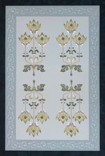 Load image into Gallery viewer, Full image of Poppy Floorcloth #3.