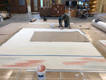 Load image into Gallery viewer, A production image of Skyway FLoorcloth #1,