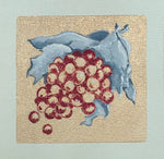 Load image into Gallery viewer, Close up of hand-painted grapes.