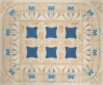 Load image into Gallery viewer, Full image of Wunderlich Floorcloth #6.