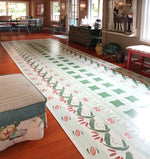 Load image into Gallery viewer, In situ image #2 flor Wunderlich Floorcloth #7.