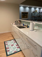 Load image into Gallery viewer, Wild Roses Floorcloth #3