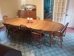 Load image into Gallery viewer, In-situ image of Grace Floorcloth #6.
