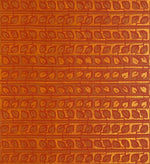 Load image into Gallery viewer, Close up of motifs - Autumn Leaves Floorcloth #9.
