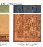 Load image into Gallery viewer, Source for the Autumn Leaves Floorcloth pattern from a 1915 rug catalog.
