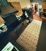 Load image into Gallery viewer, In-situ image of Chintz Floorlcoth #6.  Do you think this photo was taken by a drone?
