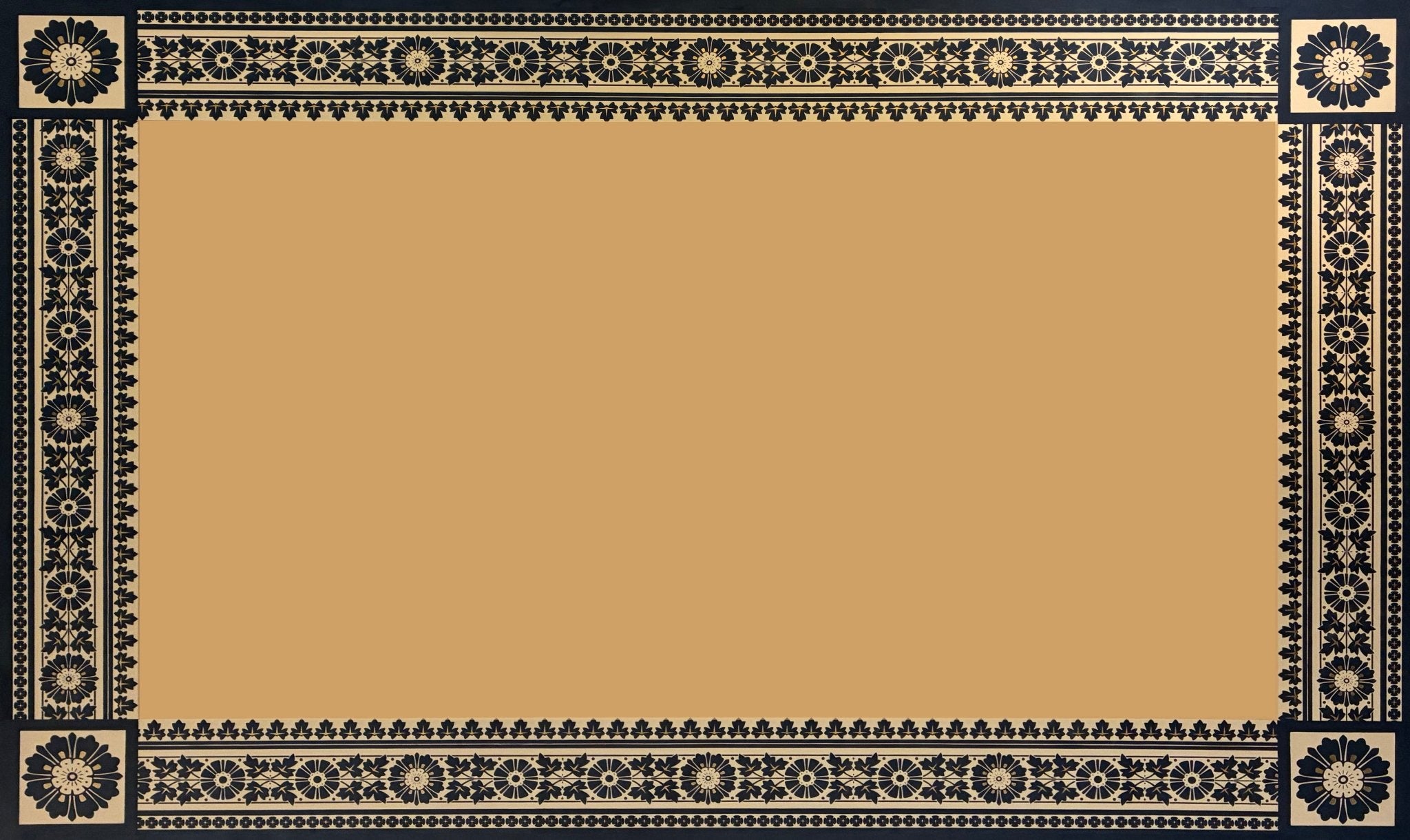 Full image of Maple Leaf Floorcloth #3.