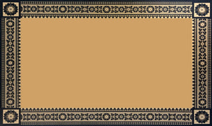 Full image of Maple Leaf Floorcloth #3.