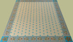 Load image into Gallery viewer, Full image of Starflower Floorcloth #7.
