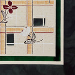 Load image into Gallery viewer, A close up of a corner of Signoleum Floorcloth #2.
