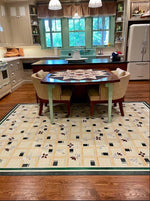 Load image into Gallery viewer, In-situ image of Signoleum Floorcloth #2.
