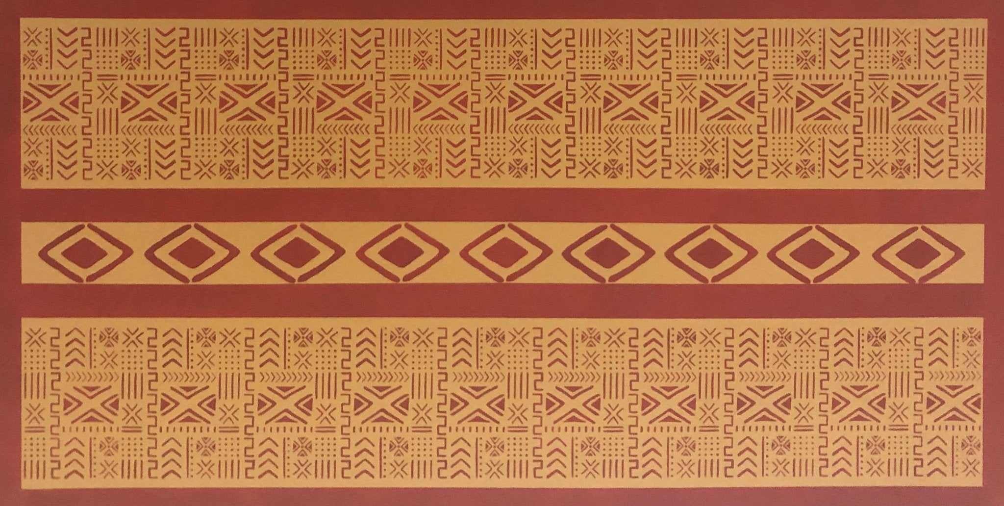 Full image of Mudcloth Floorcloth #2.