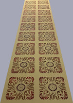 Load image into Gallery viewer, Full image of Thistle Tile Floorcloth #2.
