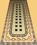 Load image into Gallery viewer, A full image of Wunderlich Floorcloth #2.
