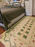 Load image into Gallery viewer, In-situ image of Wunderlich Floorcloth #8.
