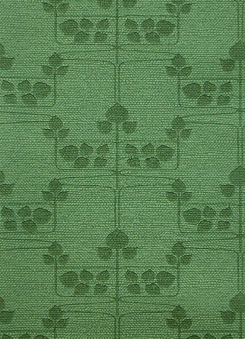 Source image for Bungalow Branches Floorcloth series - a discontinued wallpaper pattern.