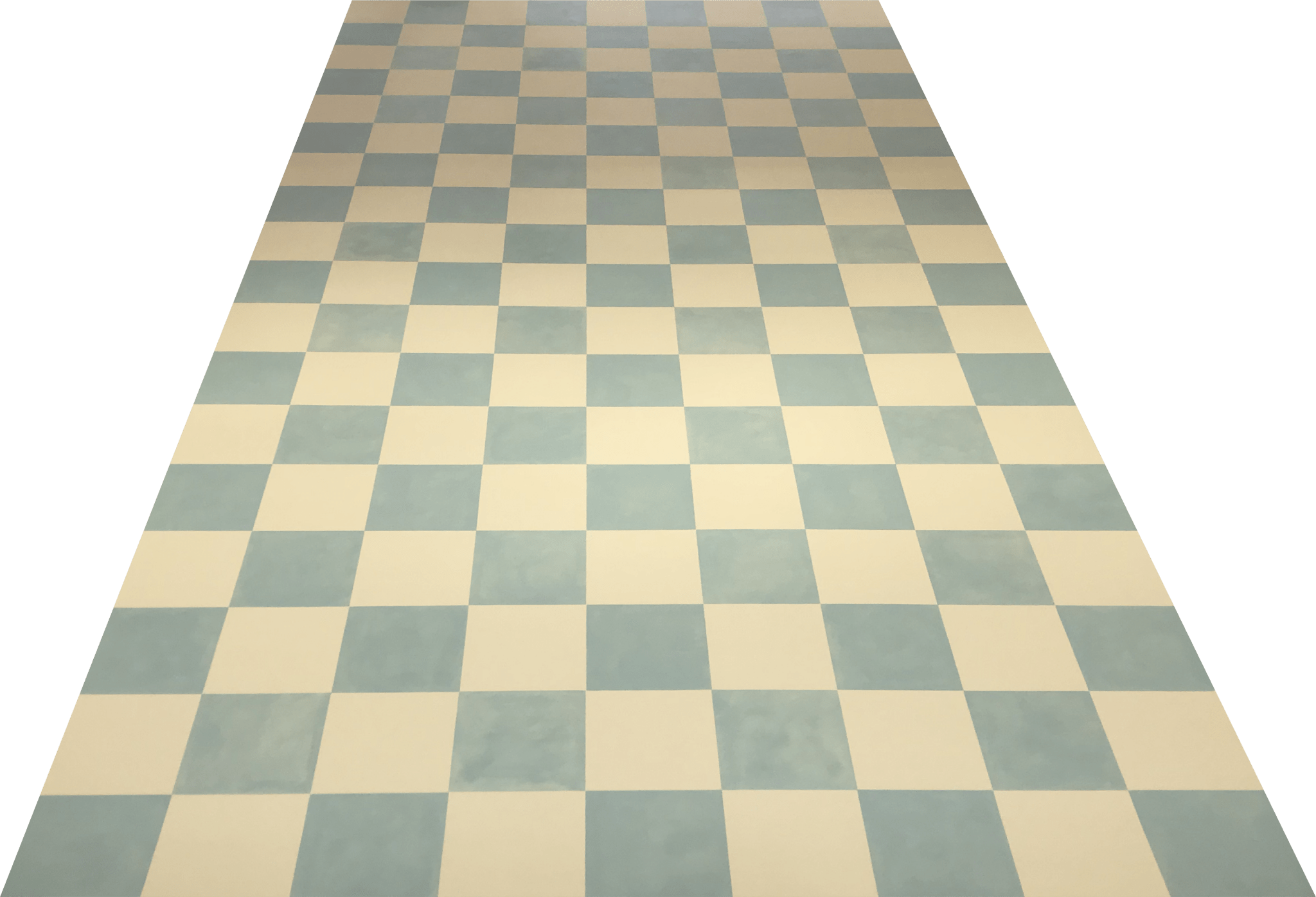 Checkerboard Floorcloth #2