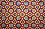 Load image into Gallery viewer, This is a close up of the pattern for The  Field House Floorcloth #1.
