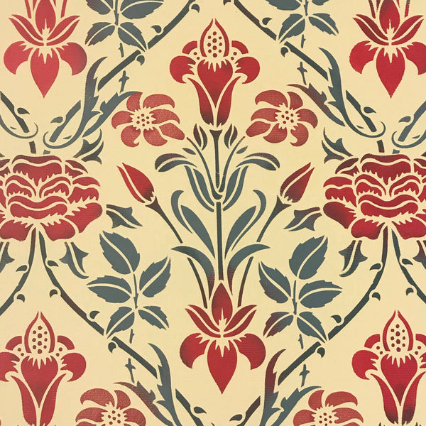English Garden Floorcloth Series Image.