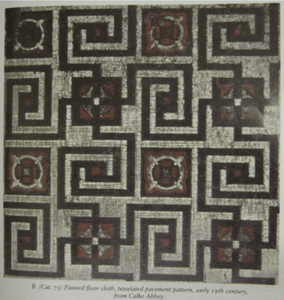 The source for the Eidsvoll 1814 pattern from a book about Calke Abbey in the UK. 