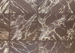 This is a close up of the one foot tile squares, based on Emperador Dark marble tile.