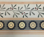 Load image into Gallery viewer, Close up of border - Graves Floorcloth #4.
