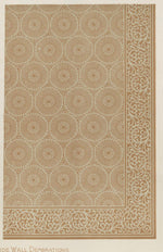 Load image into Gallery viewer, An image of the catalog page showing the border pattern for this floorcloth - Robert Graves Co. c. 1889.
