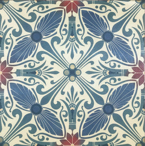 Close up of this floorcloth.