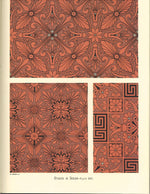 Load image into Gallery viewer, The source image for this pattern from Christopher Dresser&#39;s &quot;Studies in Design&quot;, c. 1875.
