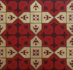 Load image into Gallery viewer, A close up of Hay House Floorcloth #5.
