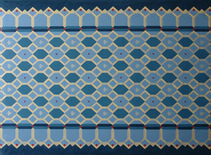 The full image of Honeycomb Floorcloth #2.