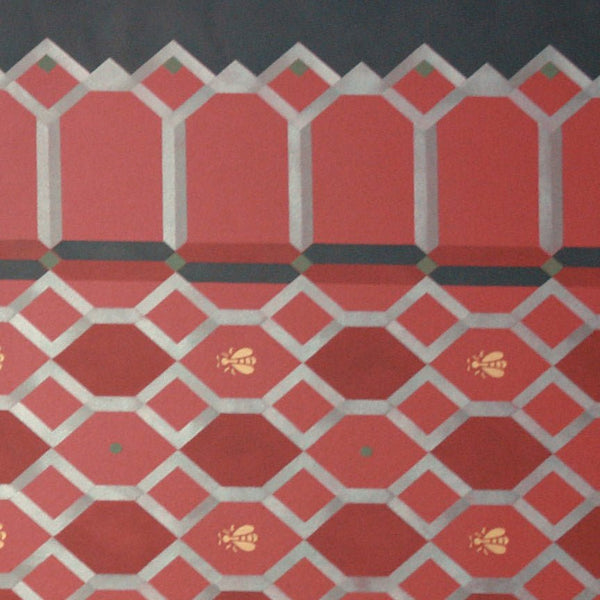 Honeycomb Floorcloth Series Image.