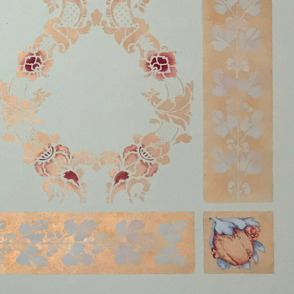 Trellis & Vine Floorcloth Series Image