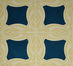 Load image into Gallery viewer, An image of the center pattern of Wunderlich Floorcloth #3.
