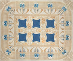 Load image into Gallery viewer, Full image of Wunderlich Floorcloth #6.
