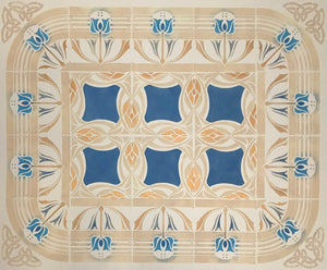 Full image of Wunderlich Floorcloth #6.