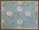 Load image into Gallery viewer, Full image of Wild Roses Floorcloth #4.
