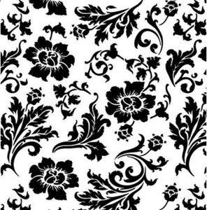 Source image for Wild Roses Floorcloths.