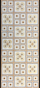 Full image of Xs & Os Floorcloth #5.